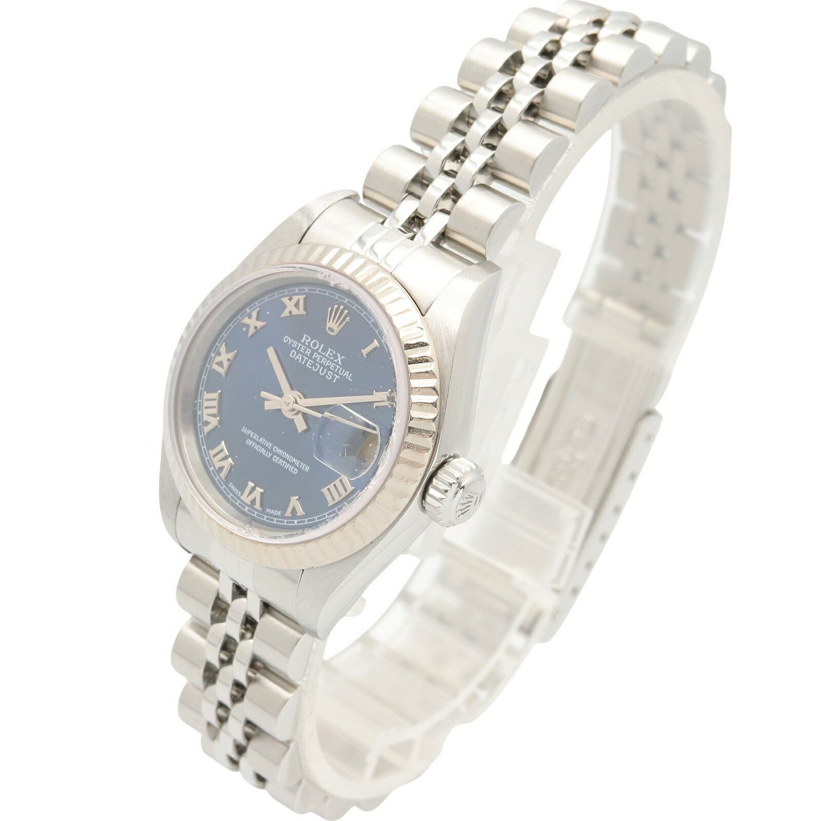 Rolex Rolex Rolex Datejust Au750 White Gold Stainless Steel Precious Metal Automatic 79174 DUTY FREE for USA Size ONE SIZE - 2 Thumbnail