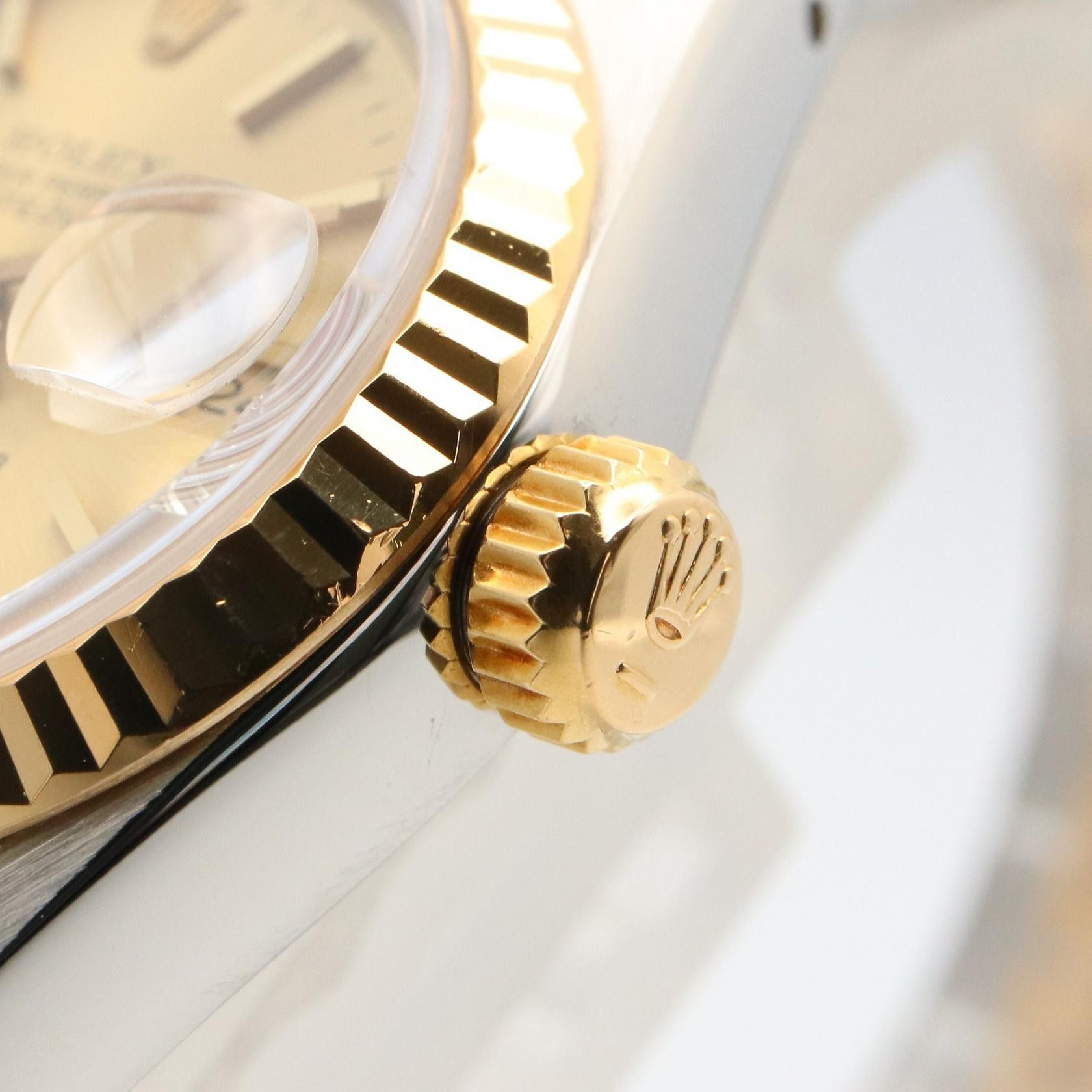 Rolex Rolex Rolex Datejust Au750 Stainless Steel Precious Metal Automatic 69173 DUTY FREE for USA Size ONE SIZE - 5 Thumbnail