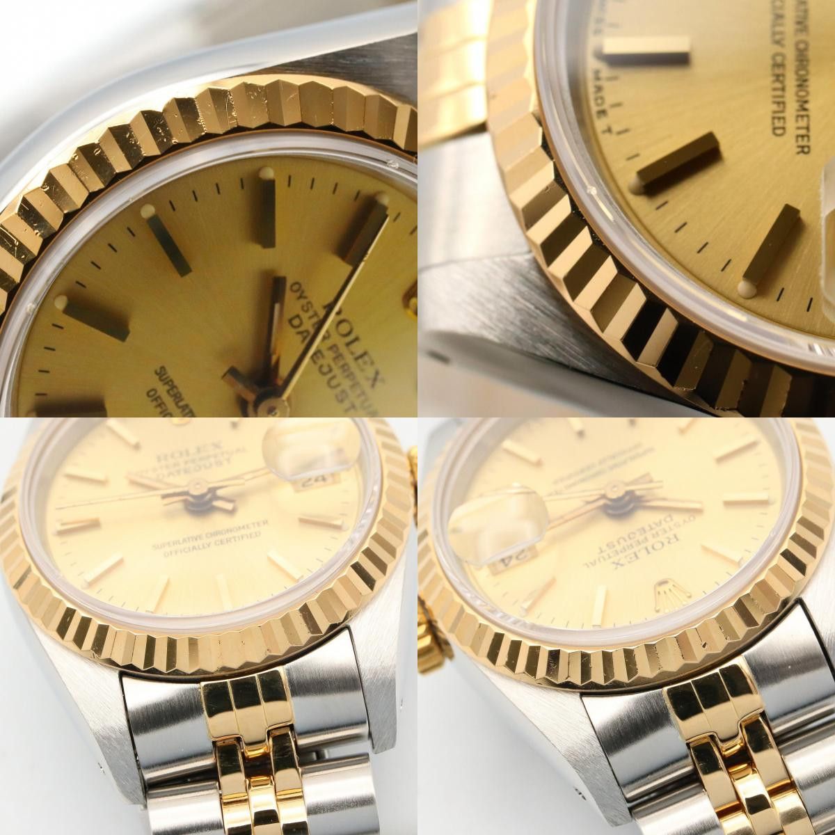 Rolex Rolex Rolex Datejust Au750 Stainless Steel Precious Metal Automatic 69173 DUTY FREE for USA Size ONE SIZE - 9 Thumbnail
