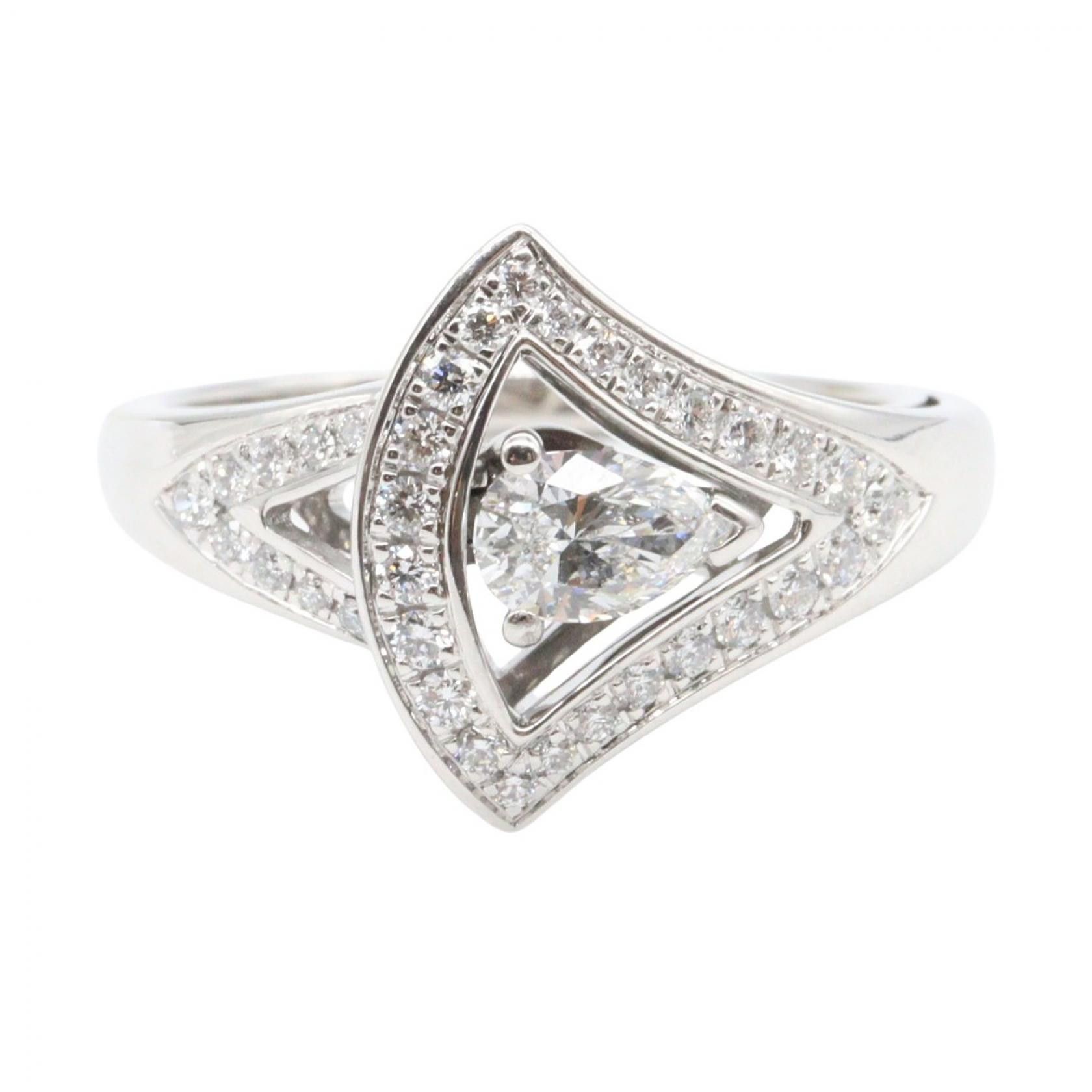 Bvlgari Bvlgari Bvlgari Divas Dream Au750 Diamond Ring Size 14 Precious Metal Ring DUTY FREE for USA Size ONE SIZE - 2 Thumbnail