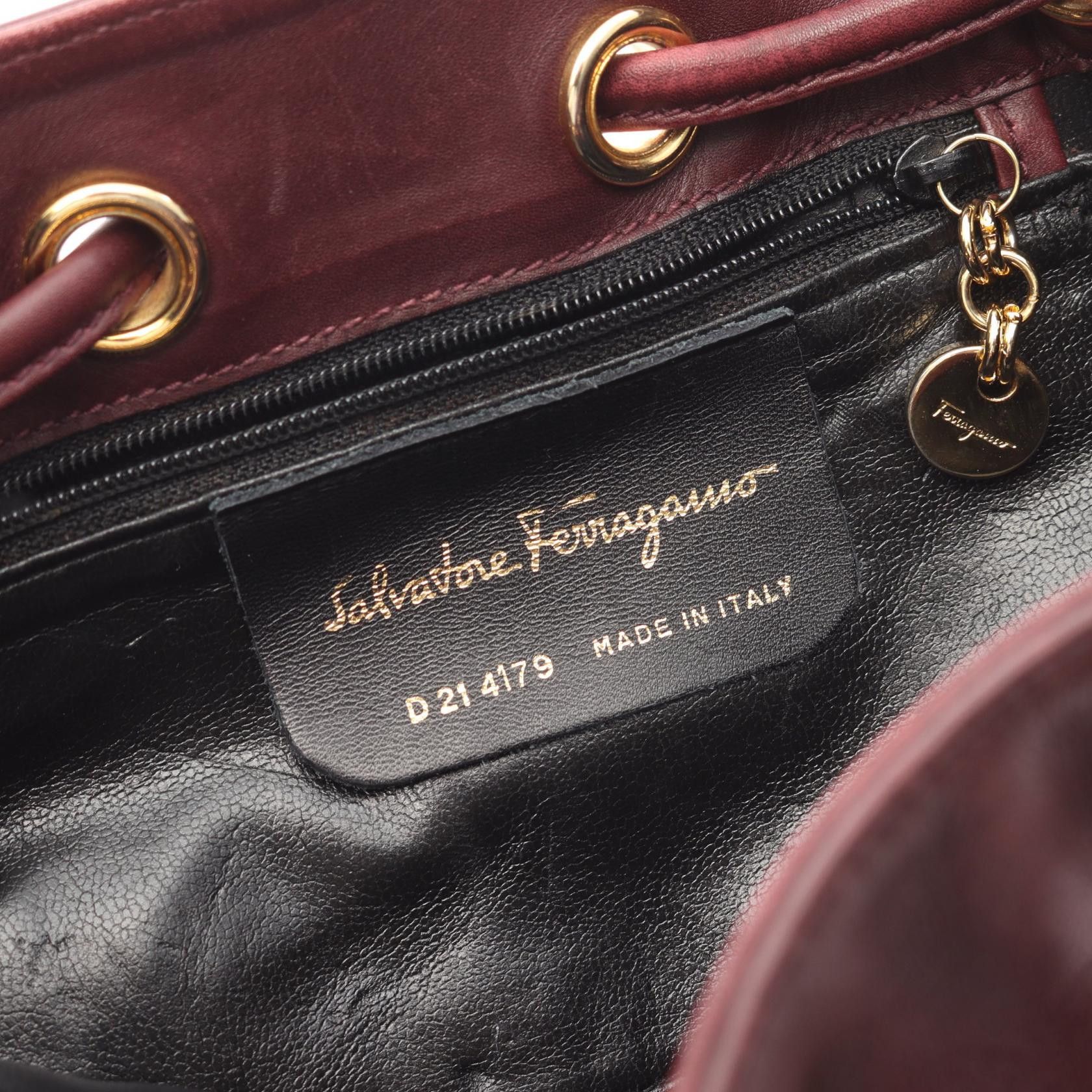Salvatore Ferragamo Salvatore Ferragamo Salvatore Ferragamo Leather Shoulder Bag Leather Shoulder Bag DUTY FREE for USA Size ONE SIZE - 4 Thumbnail