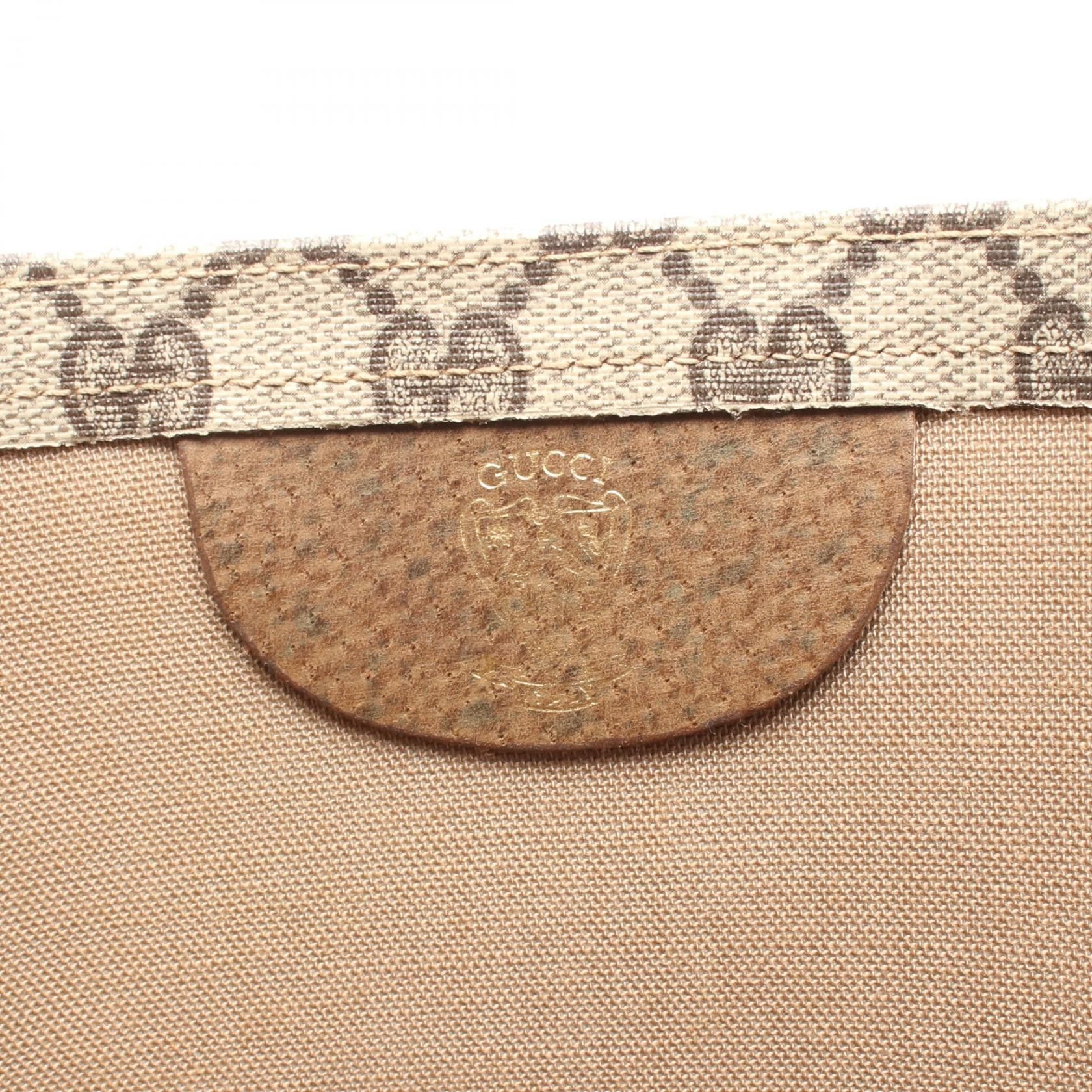 Gucci Gucci Gucci GG Plus Sherry Line Coated Canvas Tote Bag Plastic / Synthetic Tote Bag 47・02・4120 DUTY FREE for USA Size ONE SIZE - 4 Thumbnail