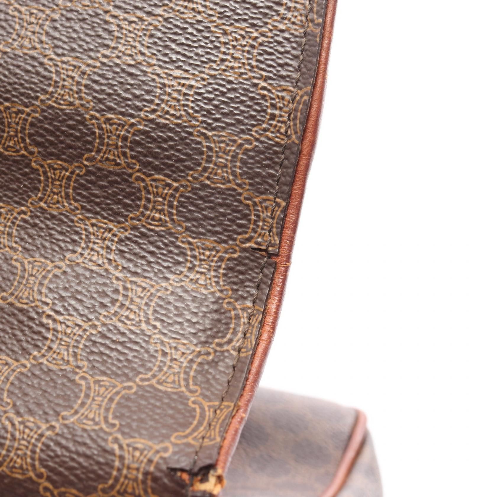 Celine Celine CELINE Macadam Coated Canvas Handbag Plastic / Synthetic Handbag DUTY FREE for USA Size ONE SIZE - 7 Thumbnail