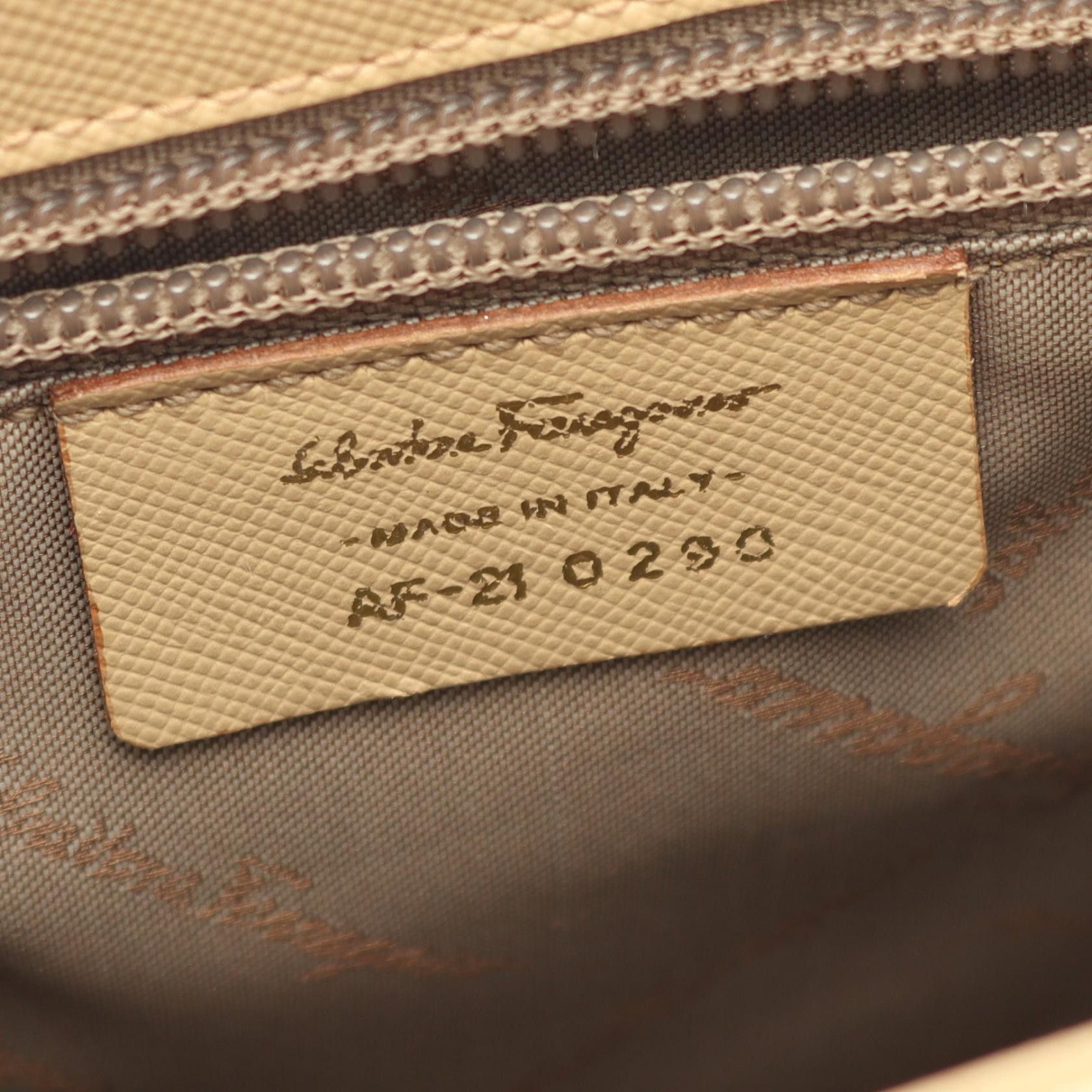 Salvatore Ferragamo Salvatore Ferragamo Salvatore Ferragamo Leather Handbag Leather Handbag DUTY FREE for USA Size ONE SIZE - 4 Thumbnail