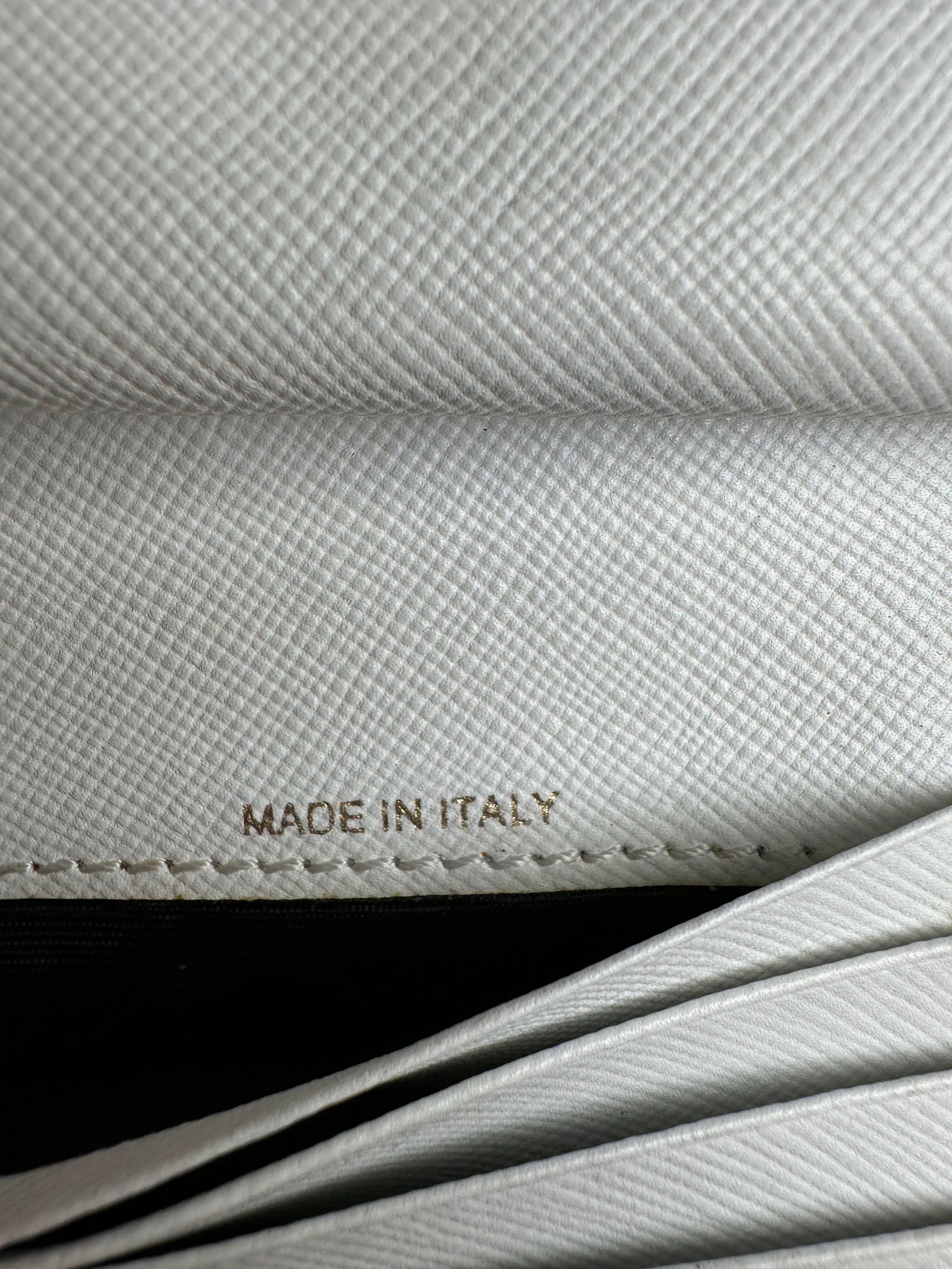 Marni Vintage Compact Wallet Saffiano Leather White Size ONE SIZE - 6 Thumbnail