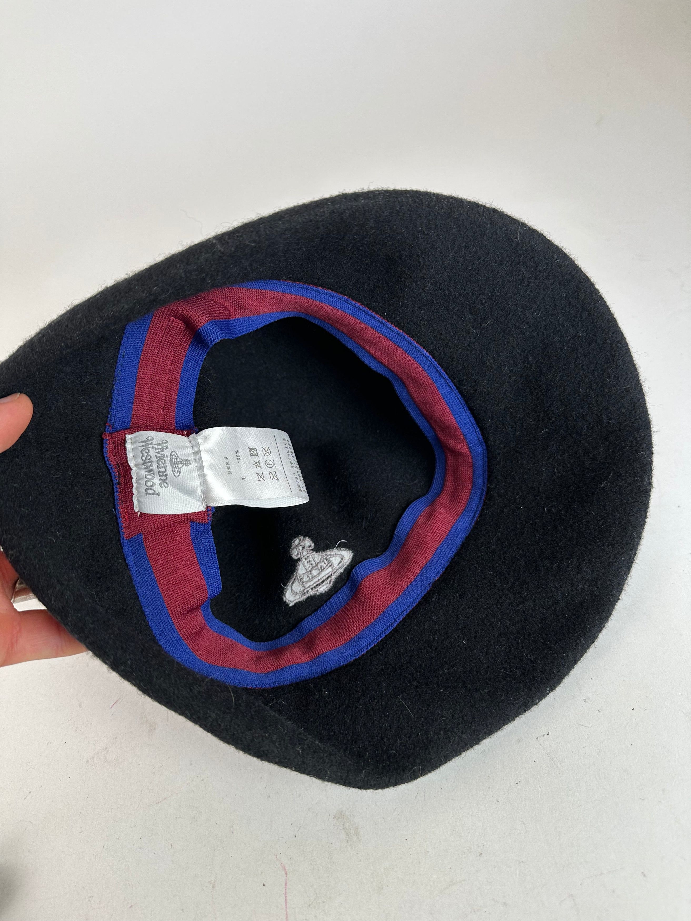 Vivienne Westwood Vintage Wool Hat Black Size ONE SIZE - 3 Thumbnail