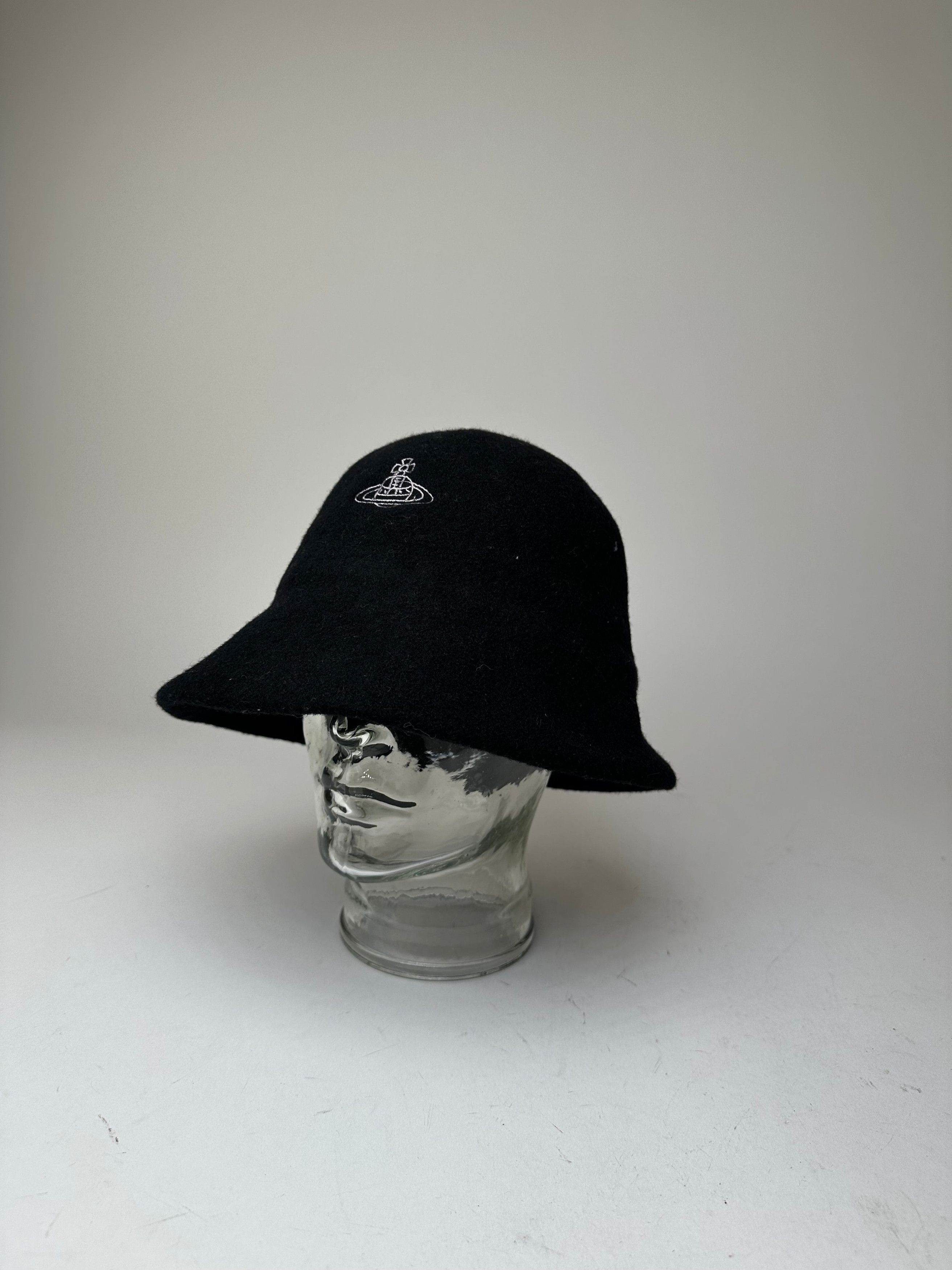 Vivienne Westwood Vintage Wool Hat Black Size ONE SIZE - 4 Thumbnail