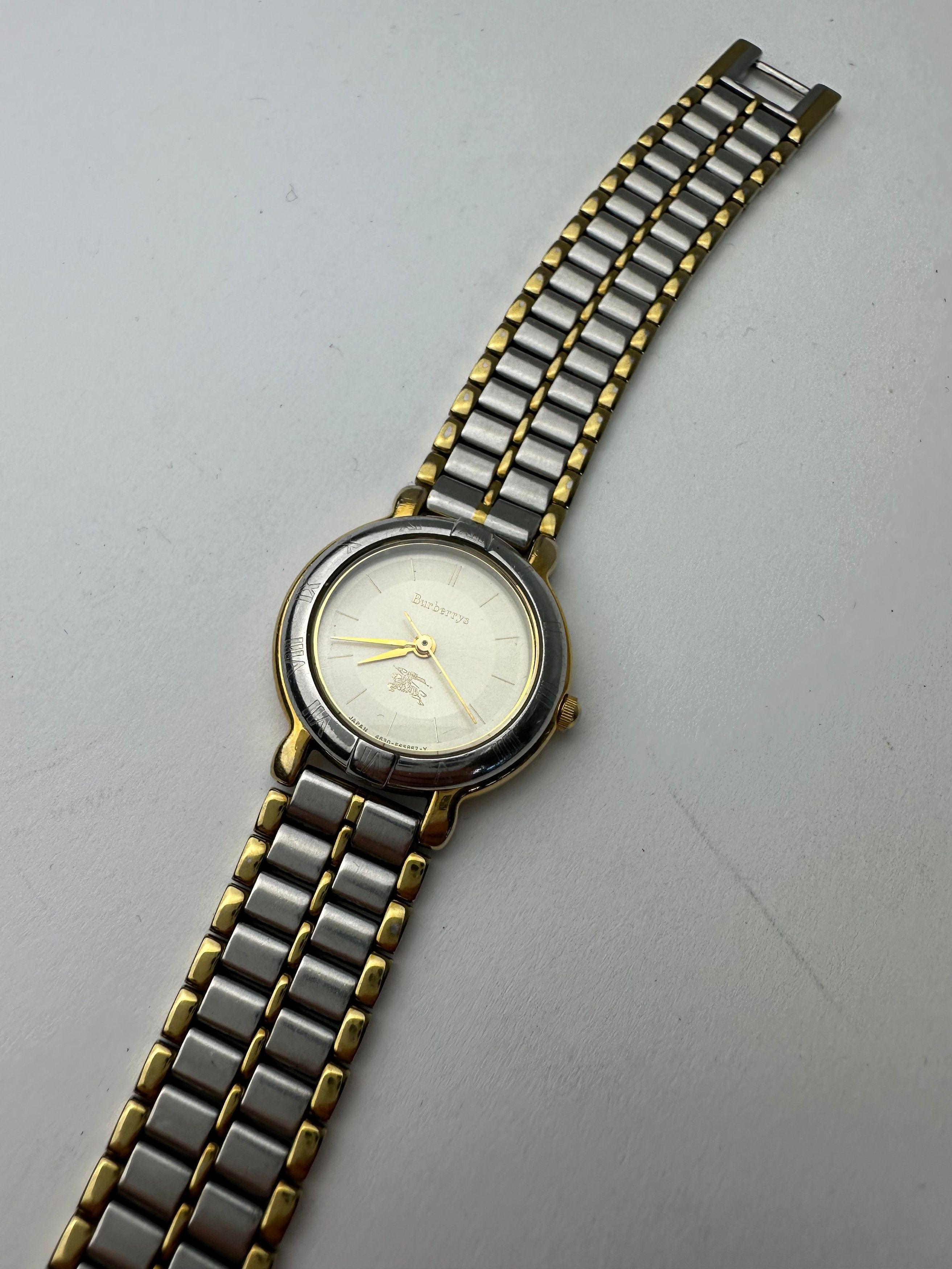 Burberry Vintage Watch Two-Tone Steel Cream Size ONE SIZE - 3 Thumbnail