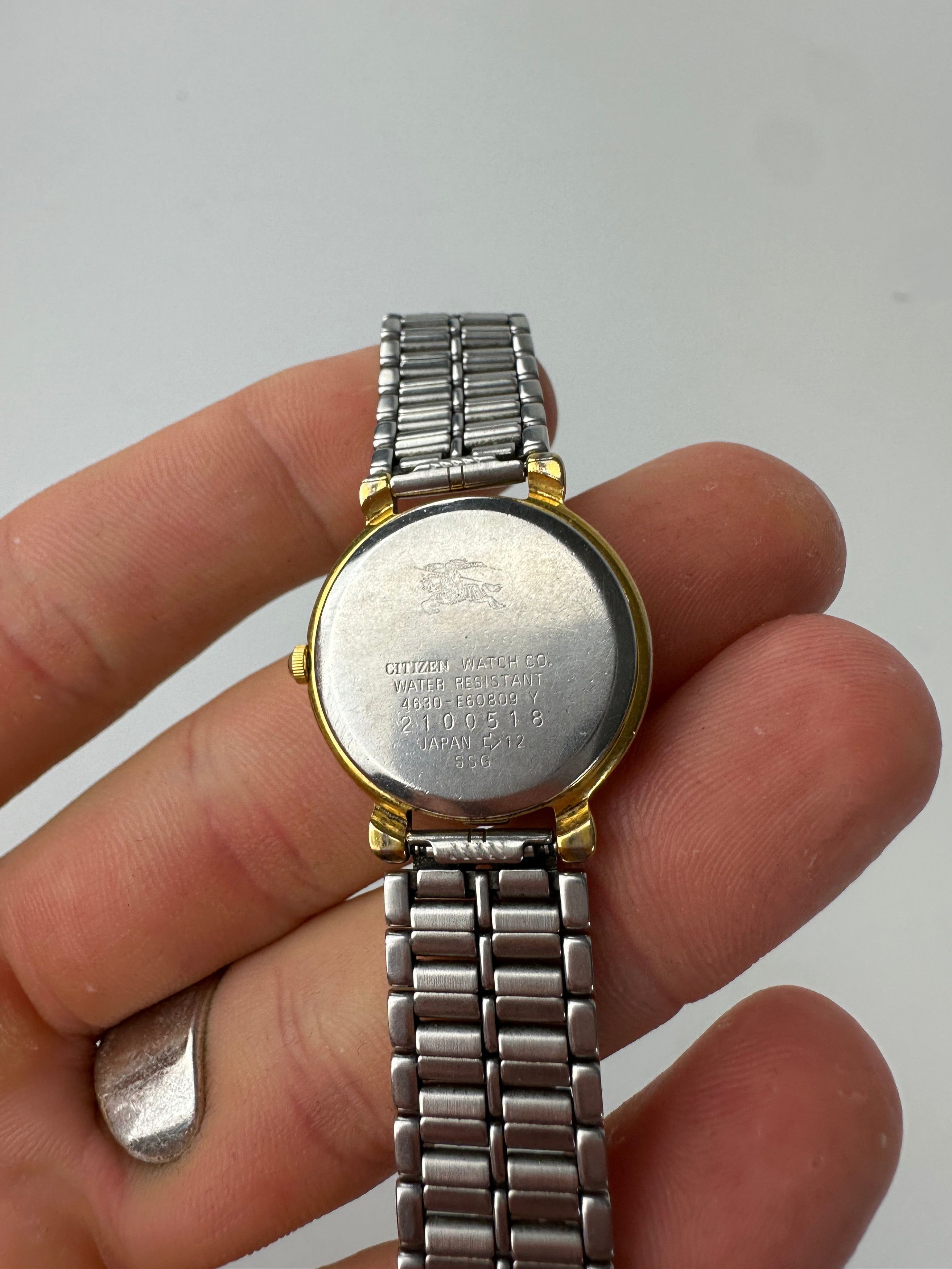 Burberry Vintage Watch Two-Tone Steel Cream Size ONE SIZE - 6 Thumbnail
