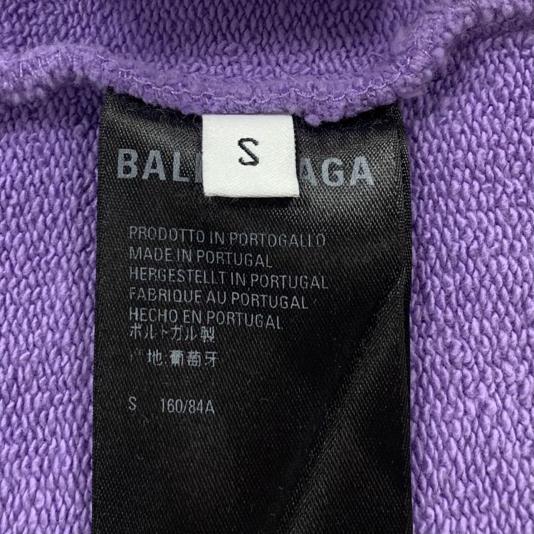 Balenciaga Balenciaga Wave Logo Hoodie Size S Size US S / EU 44-46 / 1 - 4 Thumbnail