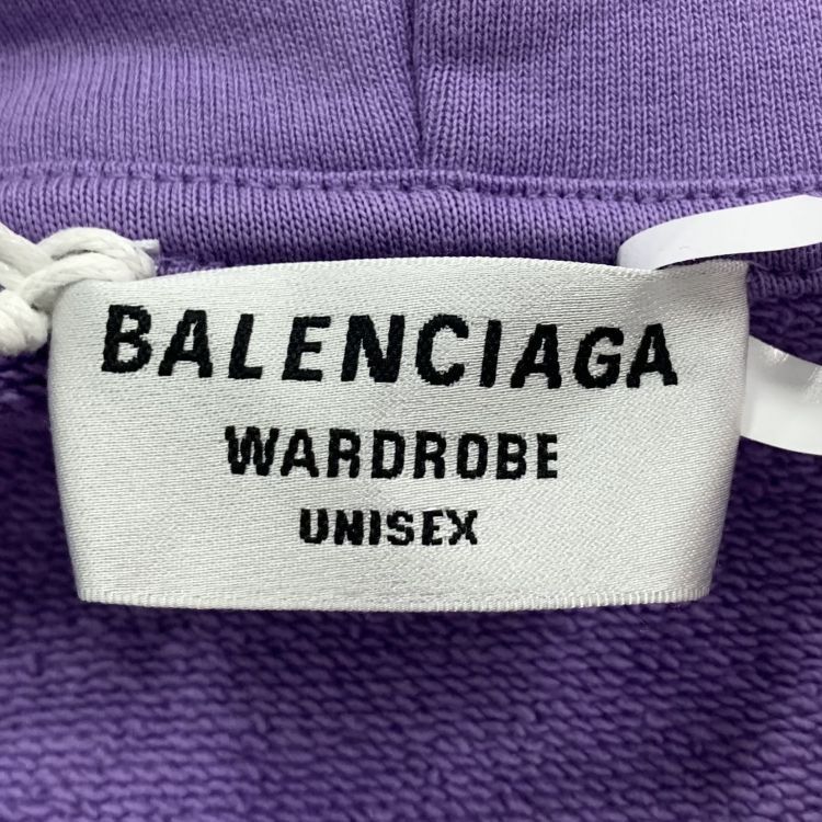Balenciaga Balenciaga Wave Logo Hoodie Size S Size US S / EU 44-46 / 1 - 3 Thumbnail