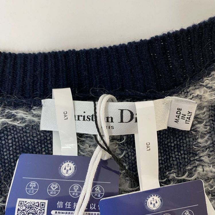 Christian Dior Monsieur Dior Plaid Knit Cardigan Set Size 34 Size XS / US 0-2 / IT 36-38 - 6 Thumbnail