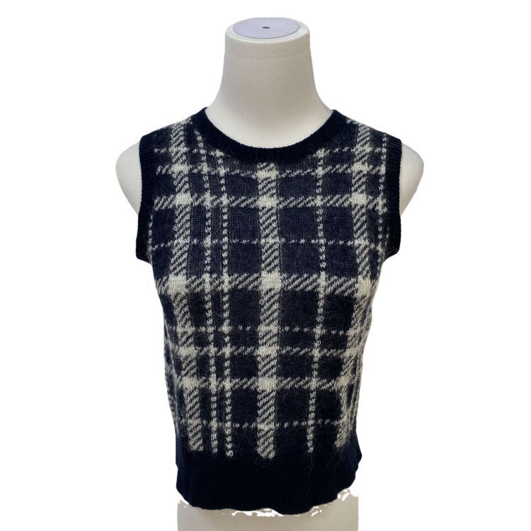 Christian Dior Monsieur Dior Plaid Knit Cardigan Set Size 34 Size XS / US 0-2 / IT 36-38 - 3 Thumbnail