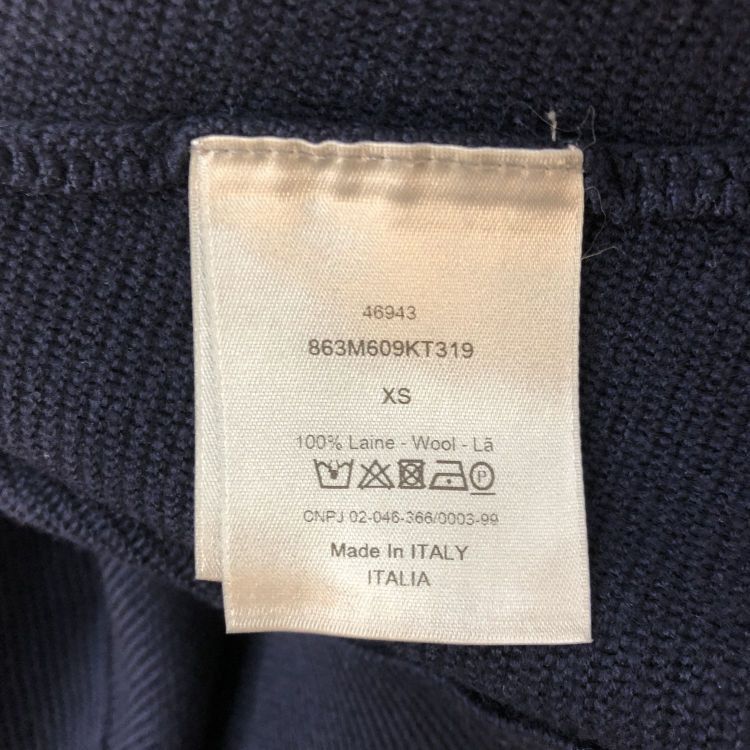 Dior Dior Distressed Wool Sweater Size XS Size US XS / EU 42 / 0 - 4 Thumbnail