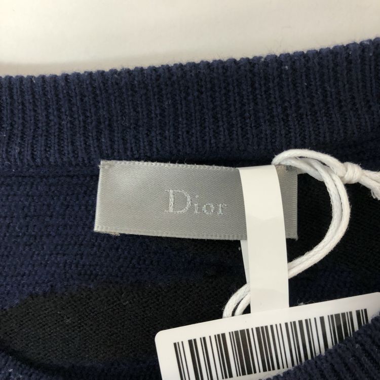 Dior Dior Distressed Wool Sweater Size XS Size US XS / EU 42 / 0 - 3 Thumbnail