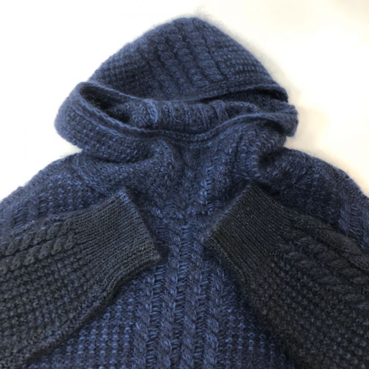 Dior Dior Cable Knit Hoodie Size 42 Size M / US 6-8 / IT 42-44 - 7 Thumbnail