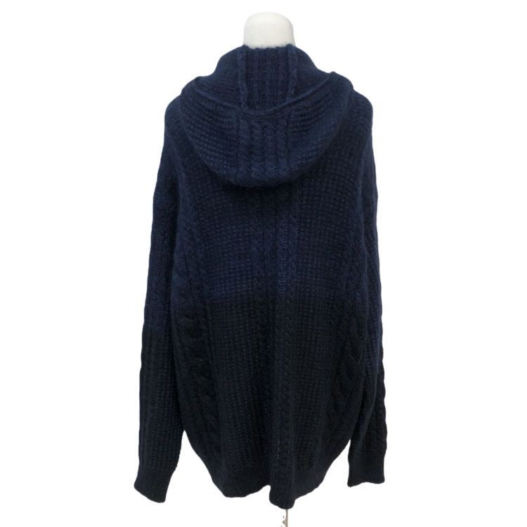Dior Dior Cable Knit Hoodie Size 42 Size M / US 6-8 / IT 42-44 - 2 Thumbnail
