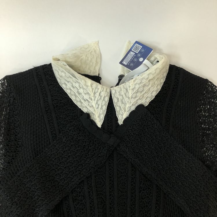 Christian Dior Monsieur Christian Dior Lace Collar Knit Dress Size FR 36 Size XS / US 0-2 / IT 36-38 - 9 Thumbnail