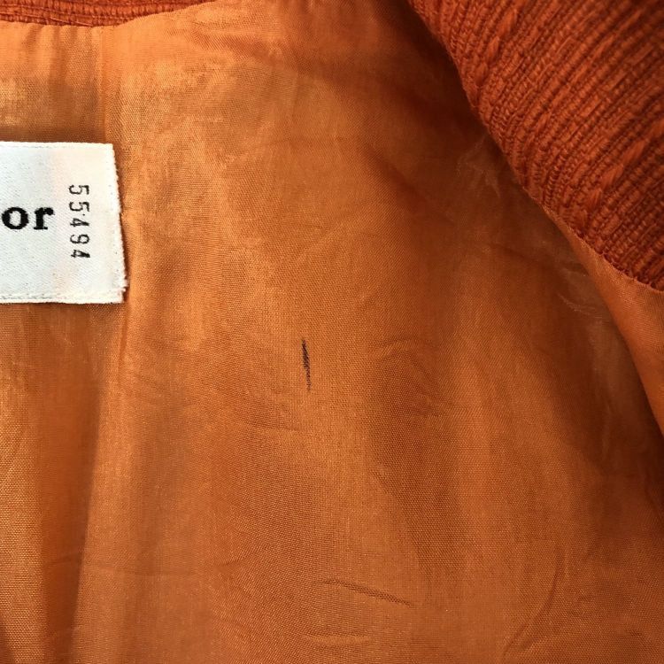 Christian Dior Monsieur Christian Dior Orange Textured Blazer Size M Size M / US 6-8 / IT 42-44 - 10 Thumbnail