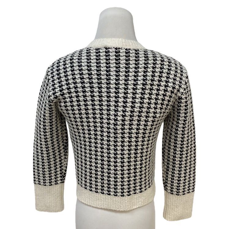 Christian Dior Monsieur Christian Dior Houndstooth Cardigan and Top Size 34 Size XS / US 0-2 / IT 36-38 - 2 Thumbnail