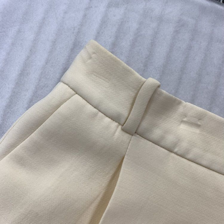 Dior Christian Dior Wool Silk Shorts Size 36 Size 26" / US 2 / IT 38 - 7 Thumbnail