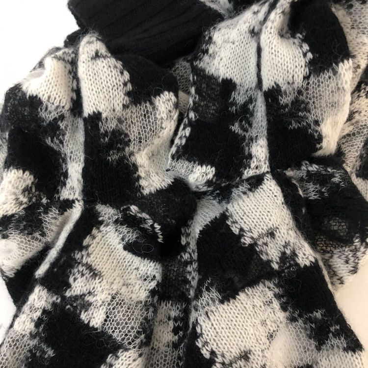 Dior Christian Dior Check Pattern Sweater IT 38 Size XS / US 0-2 / IT 36-38 - 9 Thumbnail