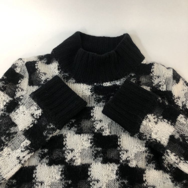 Dior Christian Dior Check Pattern Sweater IT 38 Size XS / US 0-2 / IT 36-38 - 8 Thumbnail
