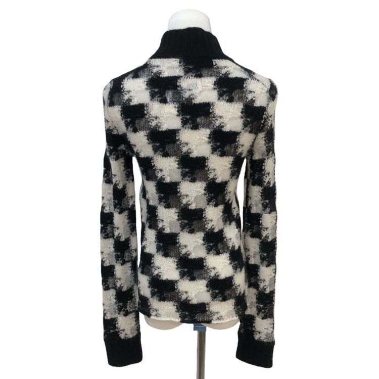 Dior Christian Dior Check Pattern Sweater IT 38 Size XS / US 0-2 / IT 36-38 - 2 Thumbnail