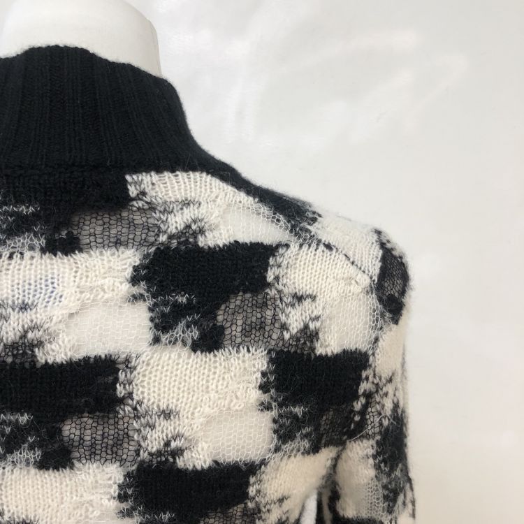 Dior Christian Dior Check Pattern Sweater IT 38 Size XS / US 0-2 / IT 36-38 - 7 Thumbnail