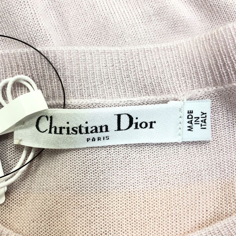 Dior Christian Dior Pink Purple Cashmere Silk Sweater Size 34 Size XXS / US 00 / IT 34 - 3 Thumbnail