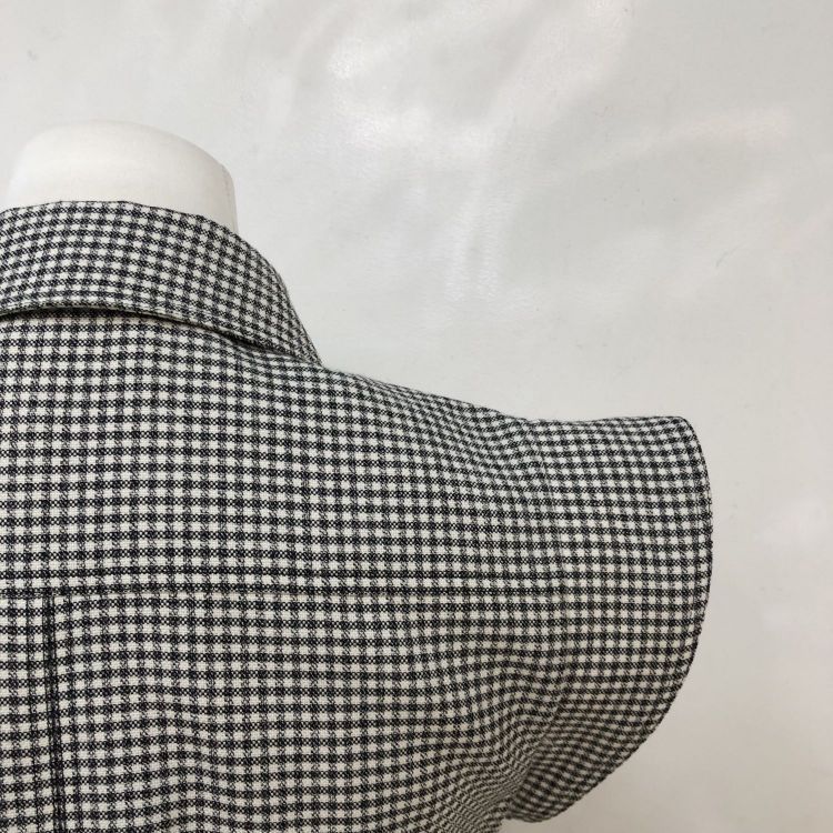 Dior Dior Checked Wool Mini Dress Size 36 Size XS / US 0-2 / IT 36-38 - 7 Thumbnail