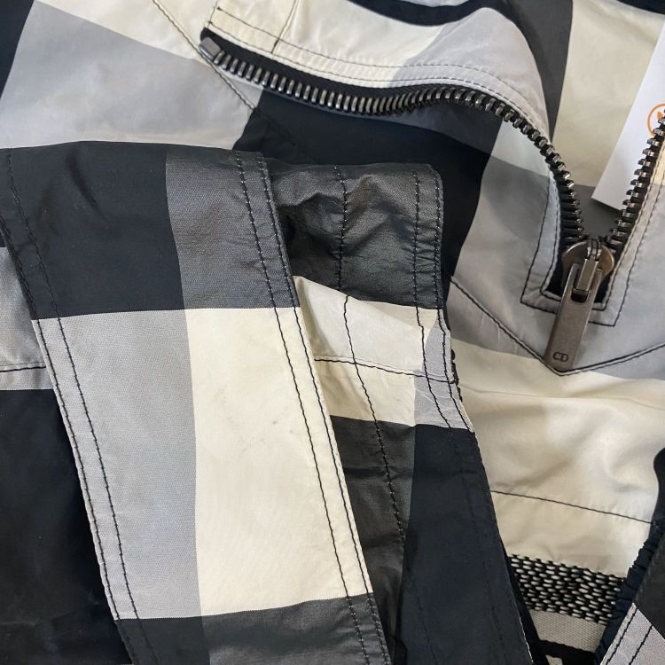 Dior Christian Dior Checkered Logo Jacket Size XS Size XS / US 0-2 / IT 36-38 - 11 Thumbnail