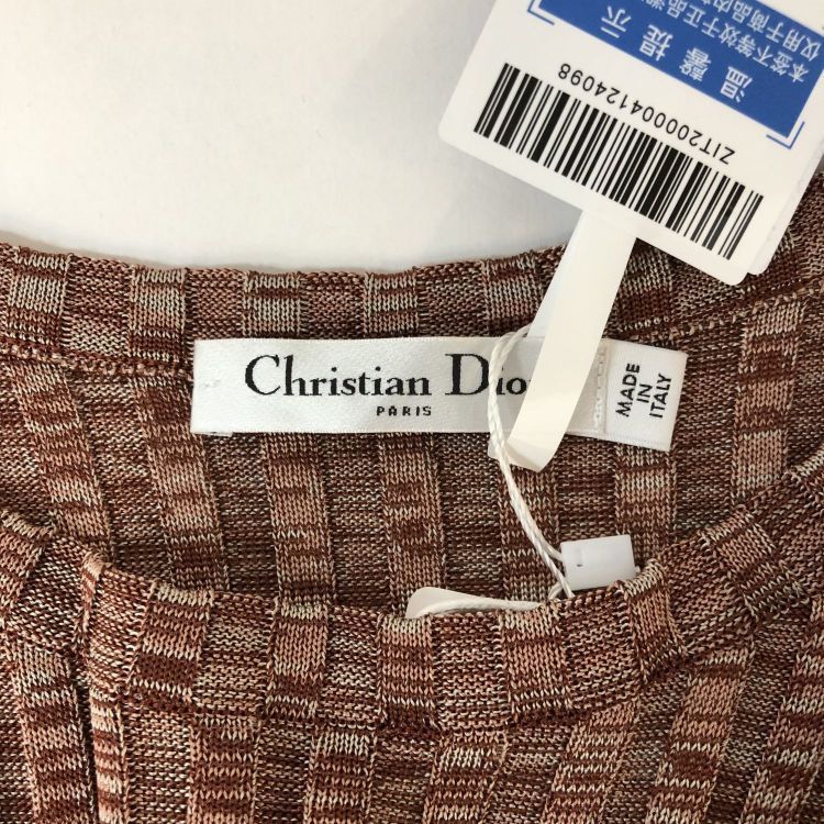 Dior Christian Dior Ribbed Knit Midi Dress Size 38 Size M / US 6-8 / IT 42-44 - 3 Thumbnail