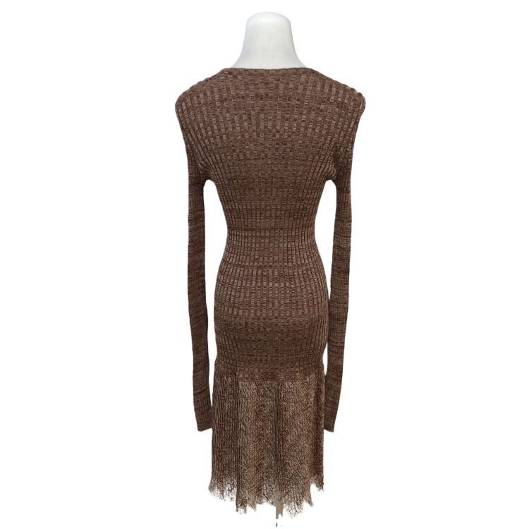 Dior Christian Dior Ribbed Knit Midi Dress Size 38 Size M / US 6-8 / IT 42-44 - 2 Thumbnail