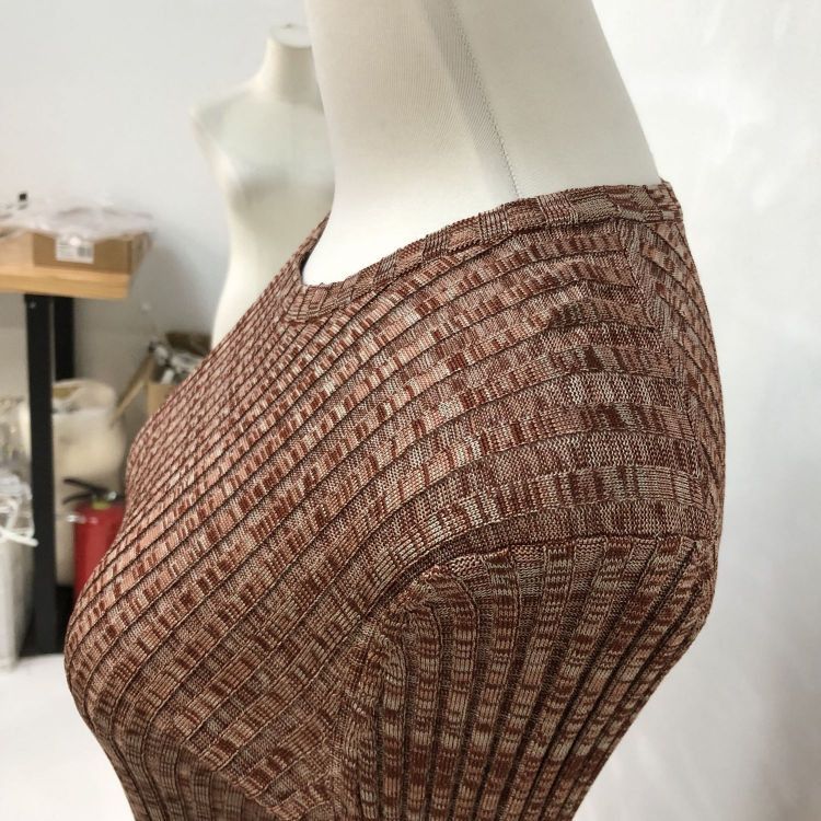 Dior Christian Dior Ribbed Knit Midi Dress Size 38 Size M / US 6-8 / IT 42-44 - 6 Thumbnail