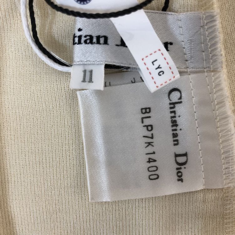 Dior Christian Dior Ribbed Sleeve Long Sleeve Top Size M Size M / US 6-8 / IT 42-44 - 3 Thumbnail
