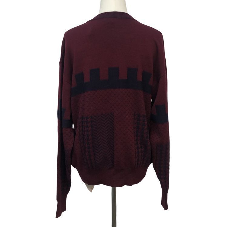Dior Christian Dior Monsieur Geometric Pattern Sweater Size M Size US M / EU 48-50 / 2 - 2 Thumbnail
