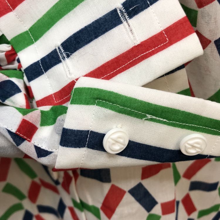 Dior Christian Dior Geometric Print Blouse Size M / US 6-8 / IT 42-44 - 5 Thumbnail