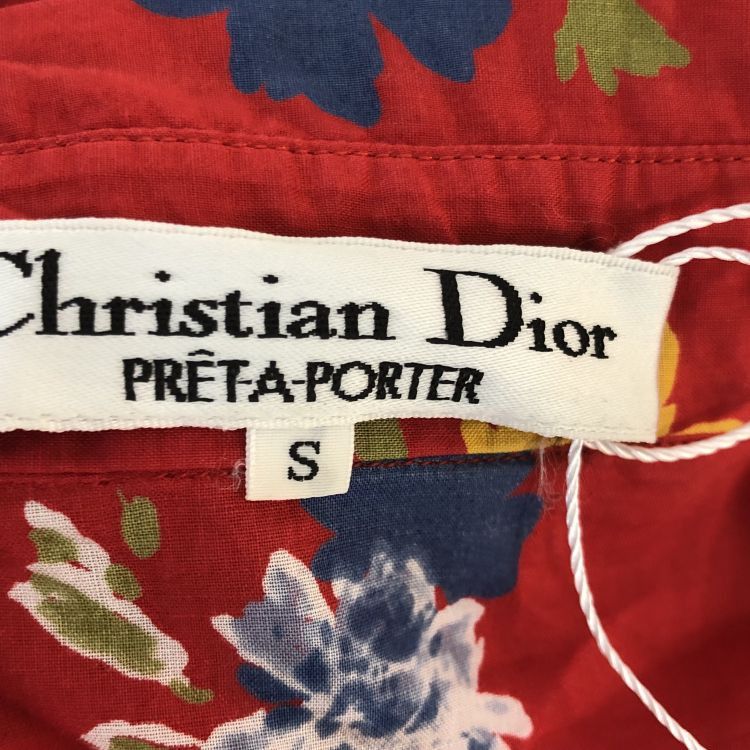 Dior Christian Dior Floral Button Up Shirt S Size S / US 4 / IT 40 - 3 Thumbnail