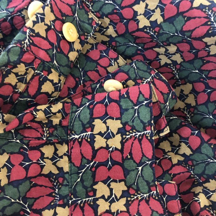 Dior Christian Dior Leaf Print Button Up Shirt Size M / US 6-8 / IT 42-44 - 4 Thumbnail