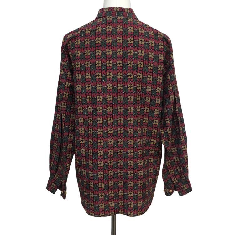 Dior Christian Dior Leaf Print Button Up Shirt Size M / US 6-8 / IT 42-44 - 2 Thumbnail