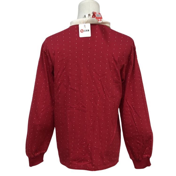 Dior Dior Red Polka Dot Long Sleeve Polo Size L Size L / US 10 / IT 46 - 2 Thumbnail