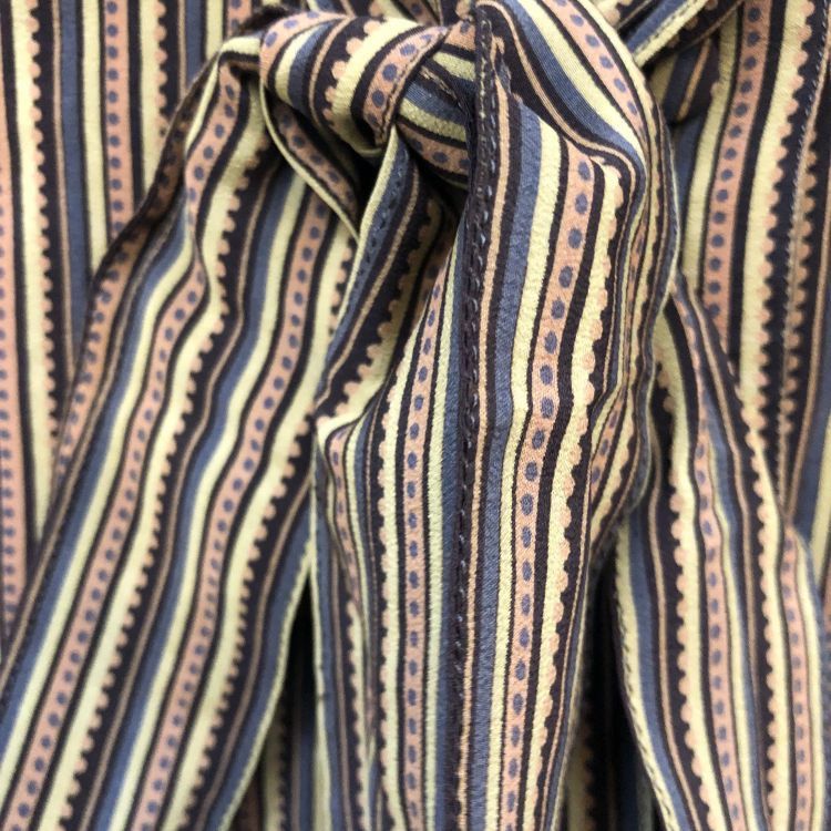 Dior Christian Dior Striped Tie Neck Blouse Size M / US 6-8 / IT 42-44 - 6 Thumbnail