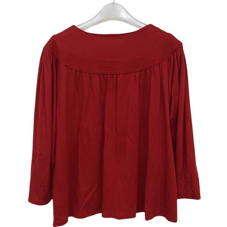 Dior Christian Dior Red Knit Sweater Size M Size M / US 6-8 / IT 42-44 - 2 Thumbnail