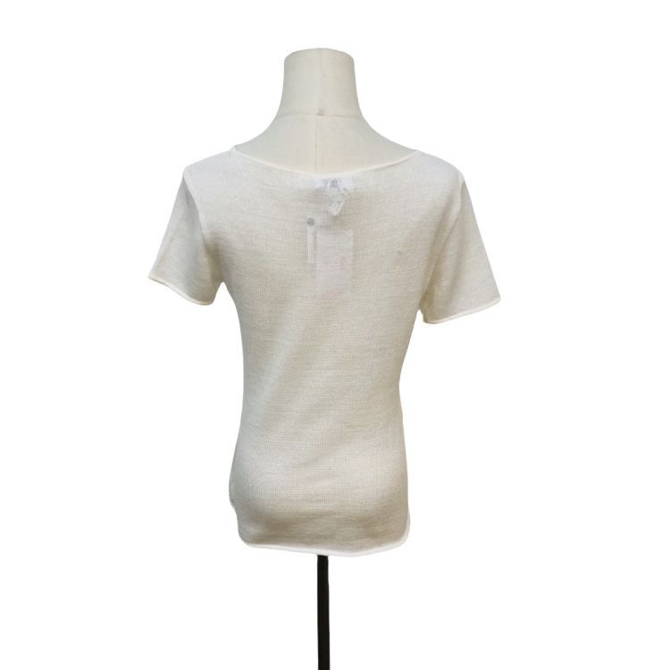 Dior Christian Dior Embroidered Mesh Knit Top Size M Size M / US 6-8 / IT 42-44 - 2 Thumbnail