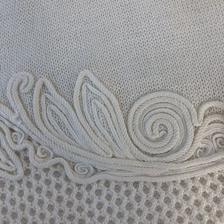 Dior Christian Dior Embroidered Mesh Knit Top Size M Size M / US 6-8 / IT 42-44 - 7 Thumbnail