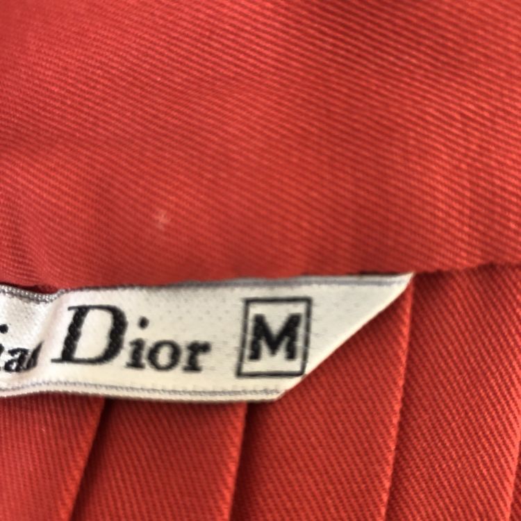 Dior Christian Dior Pleated Midi Skirt Size M Size 30" / US 8 / IT 44 - 3 Thumbnail