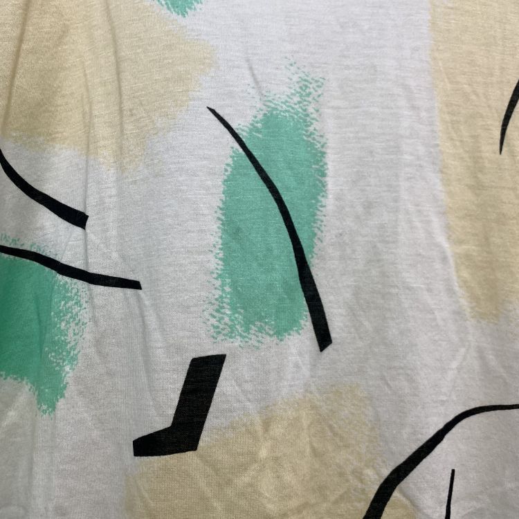 Dior Christian Dior Abstract Print Short Sleeve Top Size M Size M / US 6-8 / IT 42-44 - 8 Thumbnail