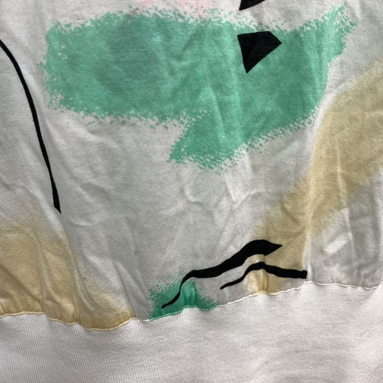 Dior Christian Dior Abstract Print Short Sleeve Top Size M Size M / US 6-8 / IT 42-44 - 7 Thumbnail