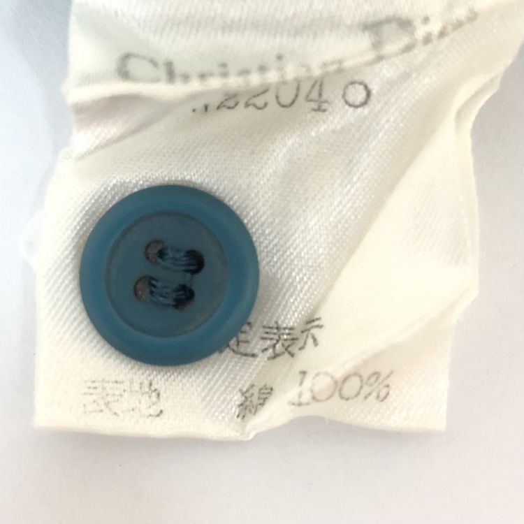 Dior Christian Dior Cotton Polo Shirt Size L Size US L / EU 52-54 / 3 - 4 Thumbnail